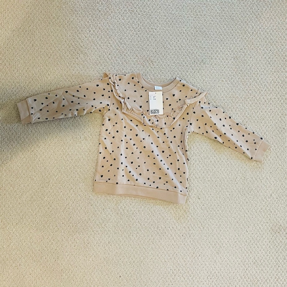 H&M Ruffle Sweatshirt - Picture 4 of 4
